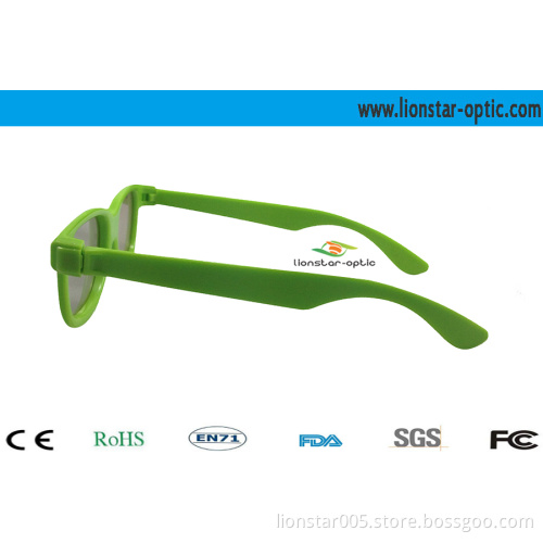 Young people Linear Polarized 3d glasses for cinema